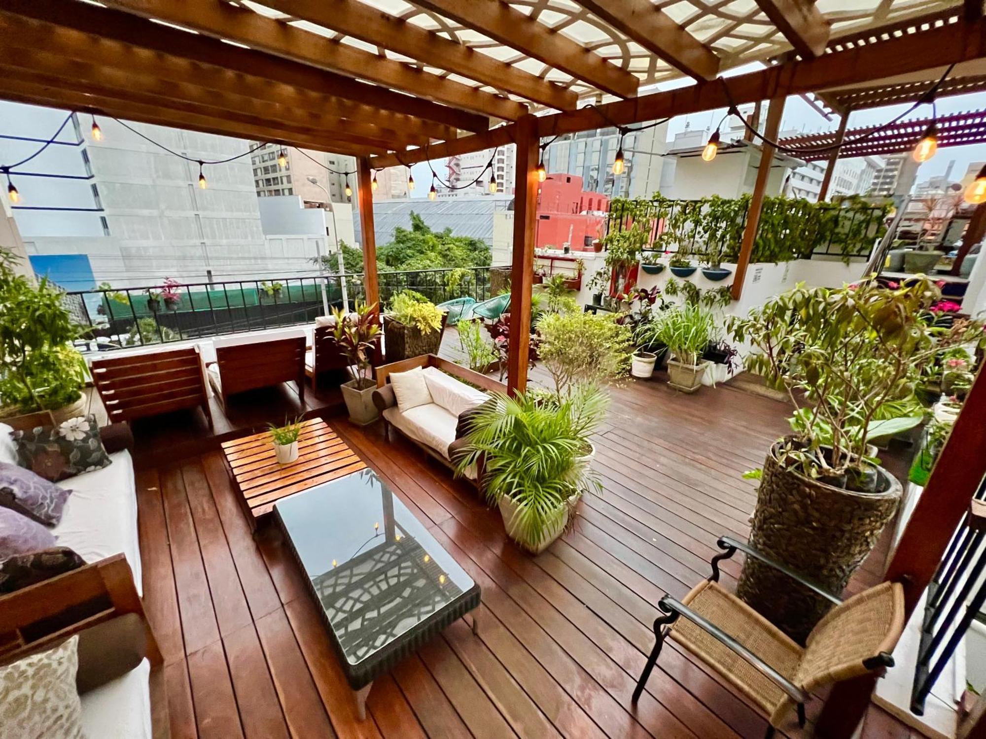 La Casa Del Viajero Bed & Breakfast Lima Bagian luar foto
